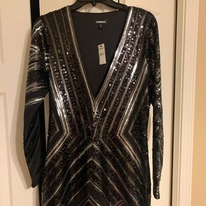 Express Sequin Dress